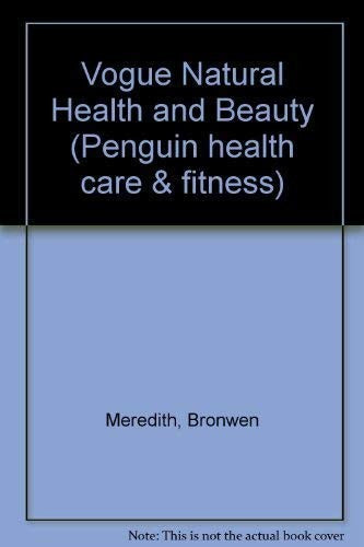 "Vogue" Natural Health and Beauty