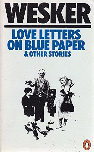 Love Letters on Blue Paper