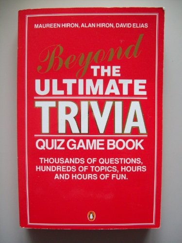 Beyond the Ultimate Trivia Quiz Game Book