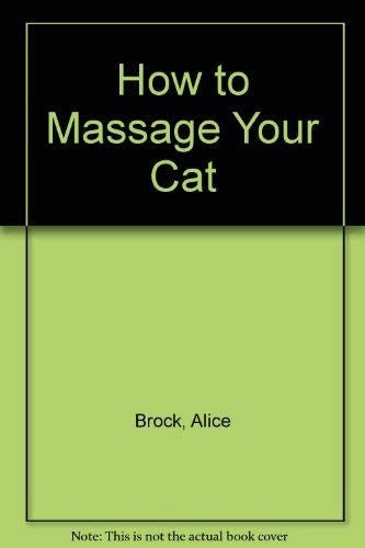 How to Massage Your Cat