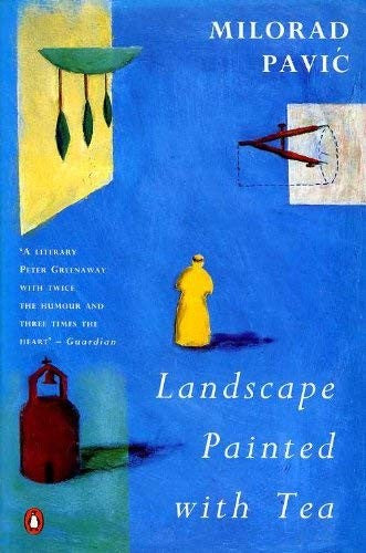Landscape Painted with Tea