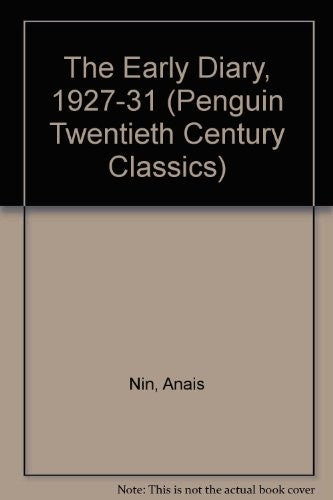 The Early Diary 1927-1931