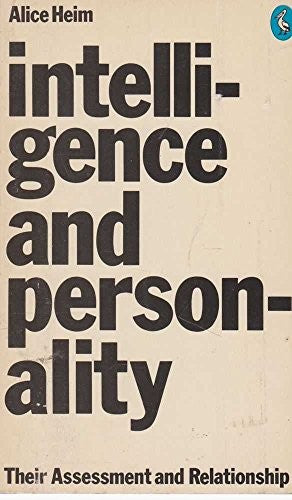 Intelligence and Personality