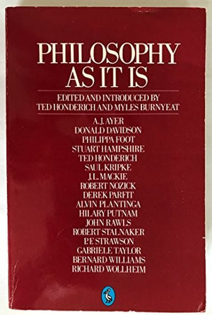 Philosophy As IT is