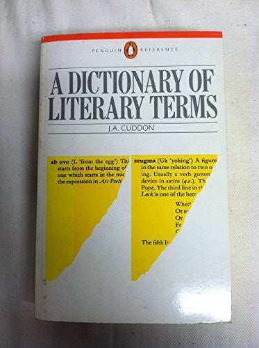 A Dictionary of Literary Terms