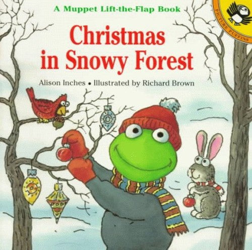 Christmas in Snowy Forest