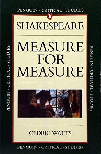 Shakespeare's "Measure for Measure"