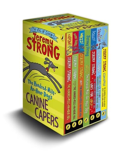 Jeremy Strong The HundredMileanHour Dogs Canine Capers  Books Boxed Set Collection