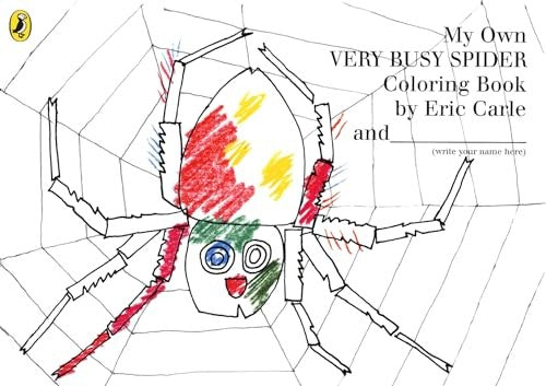 My Own Very Busy Spider Colouring Book
