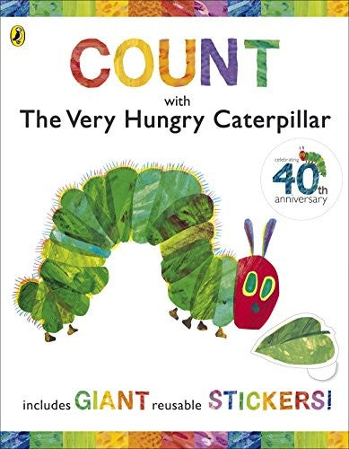 Count  with the Very Hungry Caterpillar (Sticker Book)