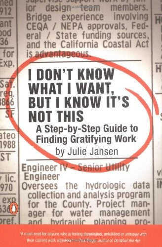 I Don't Know What I Want, But I Know It's Not This