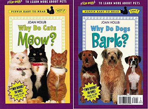 Why Do Cats Meow? / Why Do Dogs Bark Flip Book