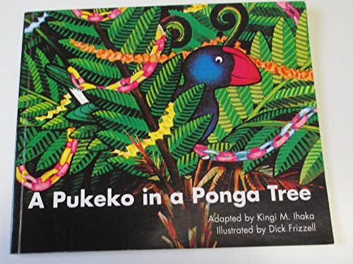 A Pukeko in a Ponga Tree
