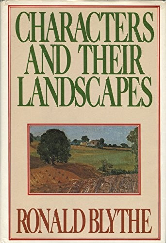 Characters and Their Landscapes