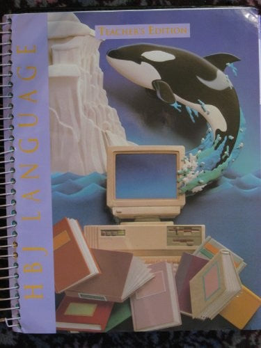 Harcourt, HBJ Language 4th Grade Spiral Teacher Edition, 1993 ISBN: 0153010630