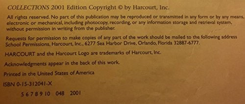 Harcourt School Publishers Collections