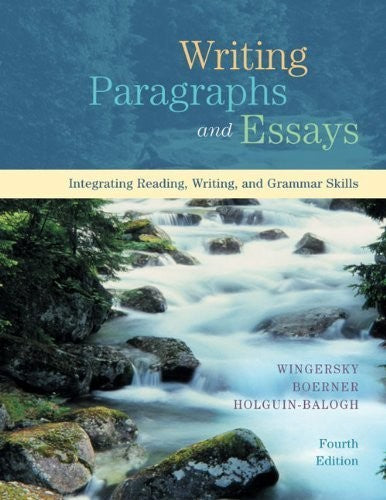 Writing Paragraphs and Essays