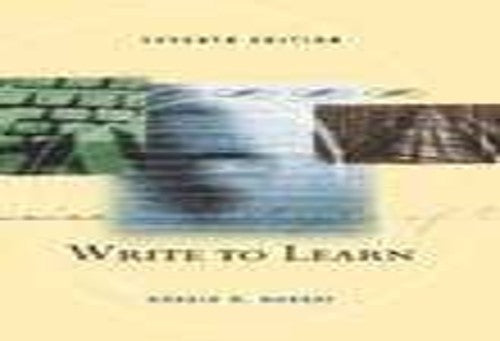 Write to Learn