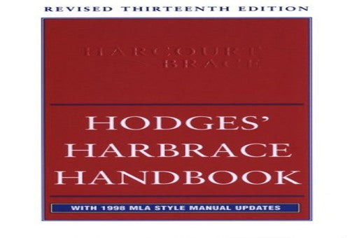 Hodges Harbrace Handbook