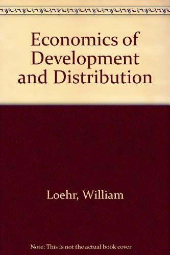 Economics of Development and Distribution