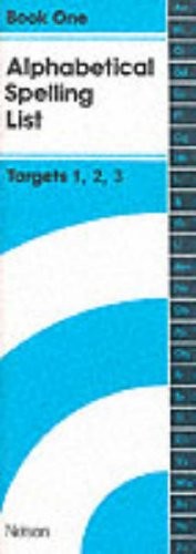 Alphabetical Spelling List