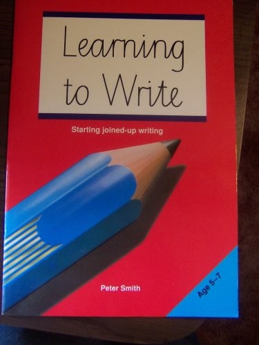 Learning to write-starting joined up writing