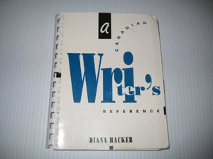 A Canadian Writer's Reference 
