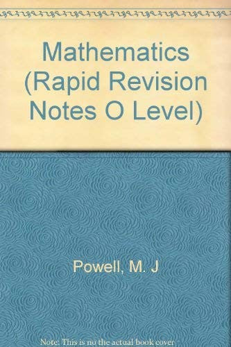Mathematics (Rapid Revision Notes O Level)