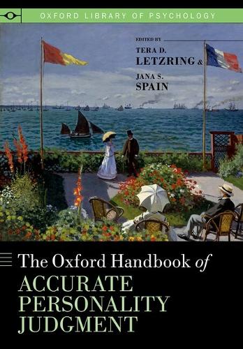 The Oxford Handbook of Accurate Personality Judgment