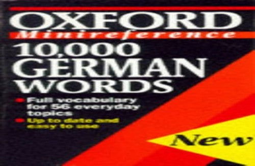 10, 000 German Words