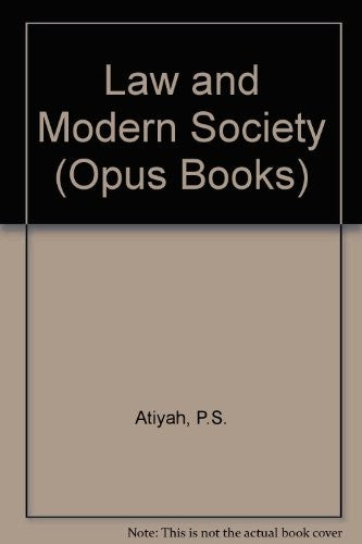 Law and Modern Society