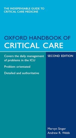 Oxford Handbook of Critical Care