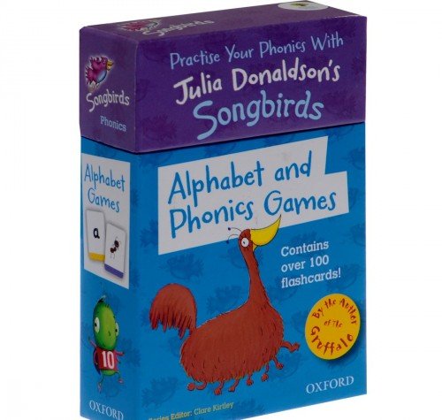 Songbirds Alphabet and Phonics Games Flashcards (nabor iz 110 kartochek)