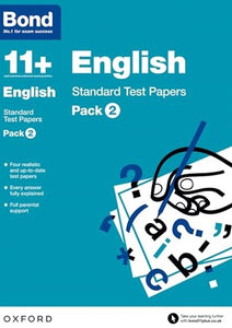 Bond 11+: English: Standard Test Papers: Ready for the 2026 exam (for GL Assessment & other 11 plus exams) 