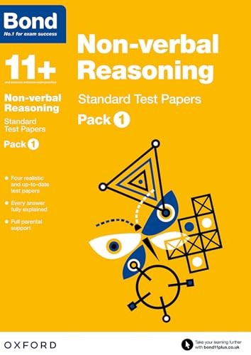 Bond 11+: Non-verbal Reasoning: Standard Test Papers: Ready for the 2026 exam (for GL Assessment & other 11 plus exams)