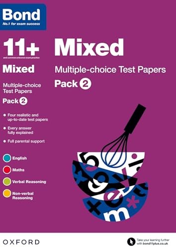 Bond 11+: Mixed: Multiple-choice Test Papers (for GL Assessment & other 11 plus exams)