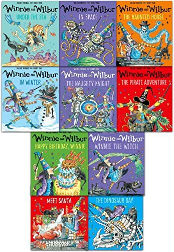 Winnie And Wilbur 10 Books Collection Set Series 3 Valeria Thomas