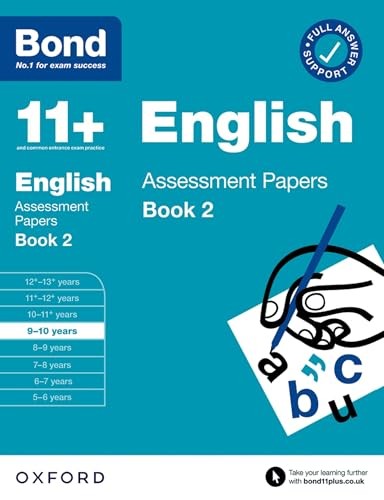 Bond 11+ English Assessment Papers 9-10 Years Book 2 (for 11+ GL assessment and other Entrance Exams)