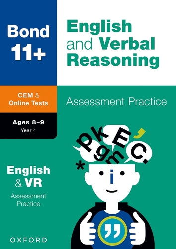 Bond 11+ CEM English & Verbal Reasoning Assessment Papers 8-9 Years ...