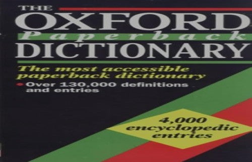 Oxford Paperback Dictionary