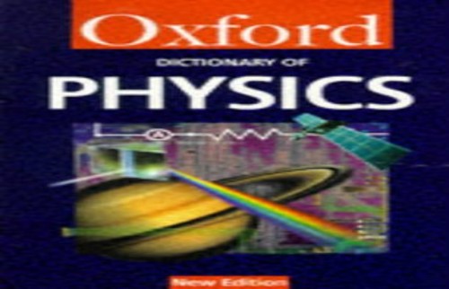 A Dictionary of Physics