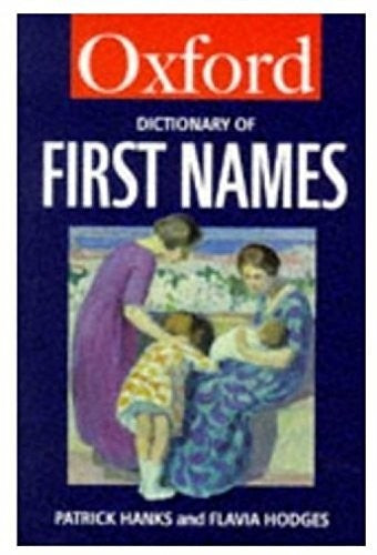 A Dictionary of First Names