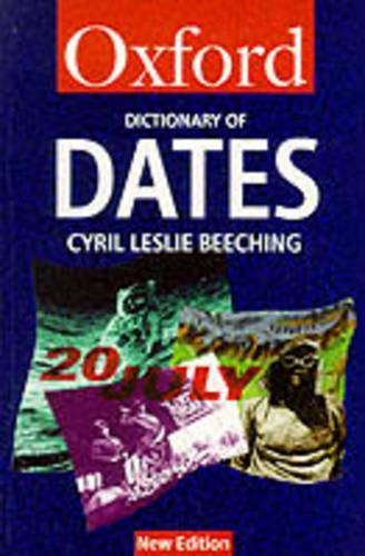 A Dictionary of Dates