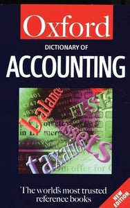 A Dictionary of Accounting 