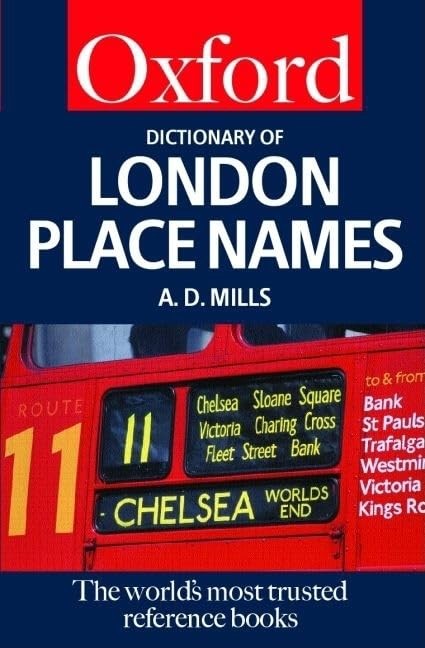 A Dictionary of London Place-Names