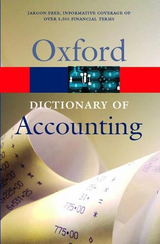 A Dictionary of Accounting
