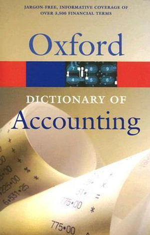 A Dictionary of Accounting