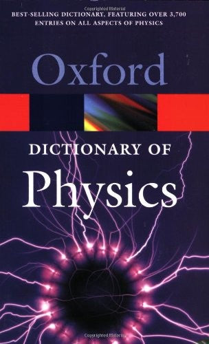 A Dictionary of Physics
