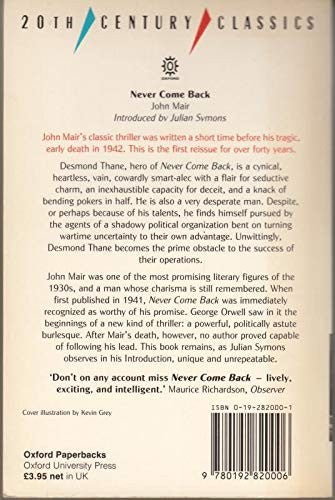 Never Come Back