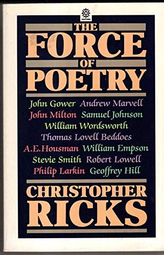 The Force of Poetry